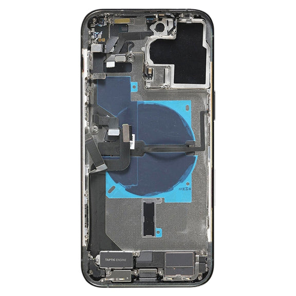 For iPhone 14 Pro Max Battery Back Cover Assembly, Version:China Version(Black)