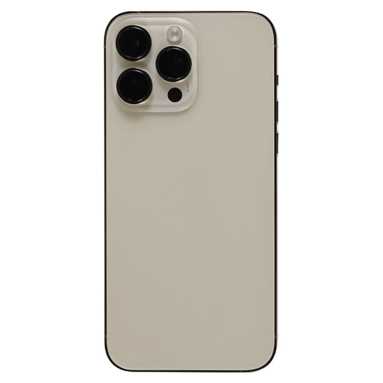For iPhone 14 Pro Max Battery Back Cover Assembly, Version:CE EU Version(Gold)