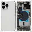For iPhone 14 Pro Max Battery Back Cover Assembly, Version:CE EU Version(Silver) - Back Cover by PMC TechLife | Online Shopping South Africa | PMC TechLife | Buy Now Pay Later Mobicred