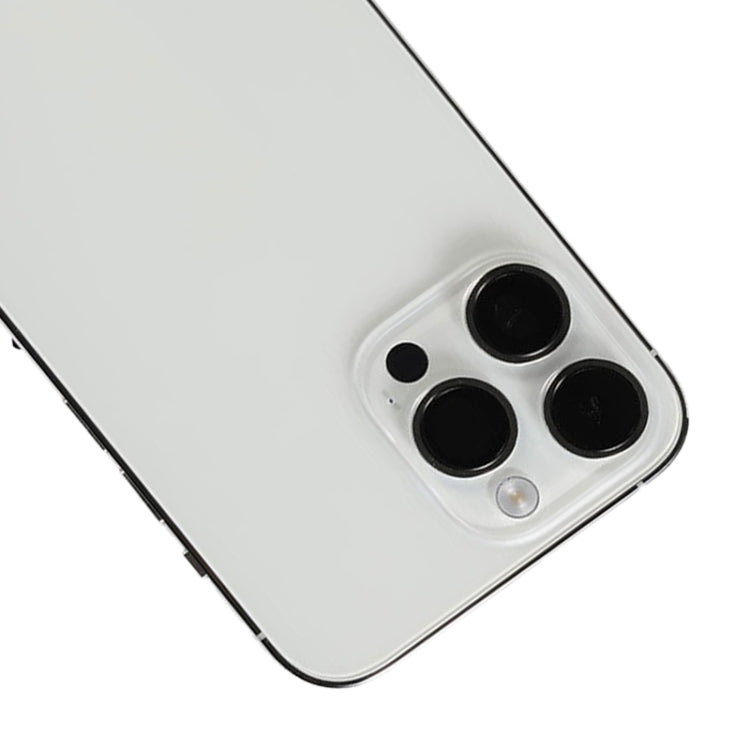 For iPhone 14 Pro Max Battery Back Cover Assembly, Version:CE EU Version(Silver)