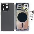 For iPhone 14 Pro Battery Back Cover with Side Keys & Card Tray, Version:China Version(Black) - free shipping - PMC TechLife - Order now!