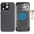 For iPhone 14 Pro Max Battery Back Cover with Side Keys & Card Tray, Version:US Version(Black) - Back Cover by PMC TechLife | Online Shopping South Africa | PMC TechLife | Buy Now Pay Later Mobicred