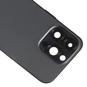 For iPhone 14 Pro Max Battery Back Cover with Side Keys & Card Tray, Version:China Version(Black)