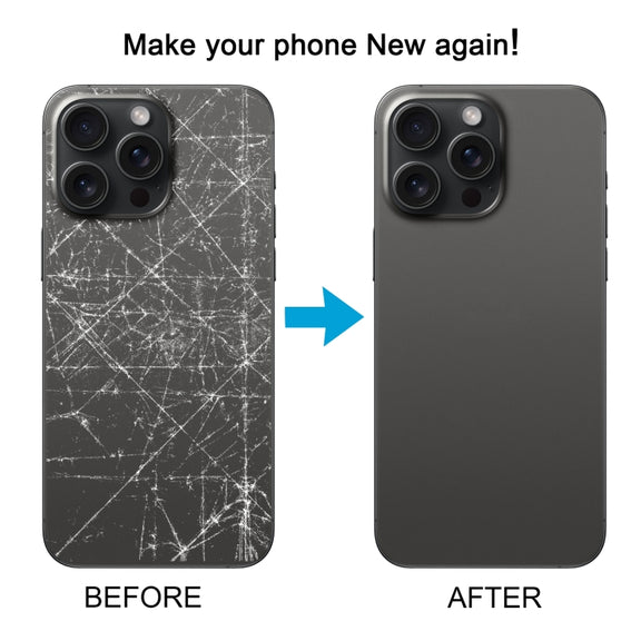 For iPhone 14 Pro Max Battery Back Cover with Side Keys & Card Tray, Version:China Version(Silver)