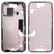 For iPhone 15 Middle Frame Bezel Plate with Side Keys + Card Tray, Version:US Version(Pink) - LCD Related Parts by PMC TechLife | Online Shopping South Africa | PMC TechLife | Buy Now Pay Later Mobicred
