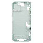 For iPhone 15 Plus Middle Frame Bezel Plate with Side Keys + Card Tray, Version:CE EU Version(Green)