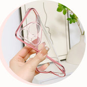 For Huawei Pura 70 Plated Gradient Glitter Round Holder TPU Phone Case(Purple)
