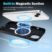 For iPhone 16 Pro Max Ice Feeling Cooling MagSafe Magnetic Phone Case(Dark Green)