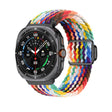 For Samsung Galaxy Watch Ultra 47mm Nylon Loop Magnetic Buckle Watch Band(Official Rainbow) - free shipping - PMC TechLife - Order now!