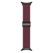 For Samsung Galaxy Watch Ultra 47mm Nylon Loop Magnetic Buckle Watch Band(Wine Red)