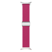 For Samsung Galaxy Watch Ultra 47mm Nylon Loop Magnetic Buckle Watch Band(Raspberry)