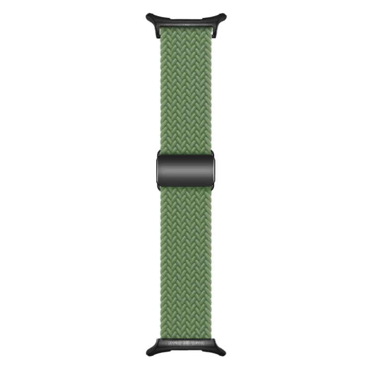 For Samsung Galaxy Watch Ultra 47mm Nylon Loop Magnetic Buckle Watch Band(Cactus)