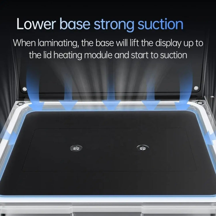 QianLi iWhole TH800 One-Button Intelligent Touch Screen Airbag Style LCD Screen Laminating Machine, Plug:EU Plug