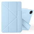 For Honor MagicPad 2 12.3 Fixed Buckle Magnetic Deformation Leather Tablet Case(Ice Blue) - Honor by PMC TechLife | Online Shopping South Africa | PMC TechLife | Buy Now Pay Later Mobicred