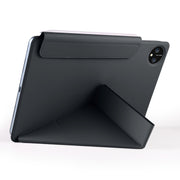 For Honor MagicPad 2 12.3 Fixed Buckle Magnetic Deformation Leather Tablet Case(Black)