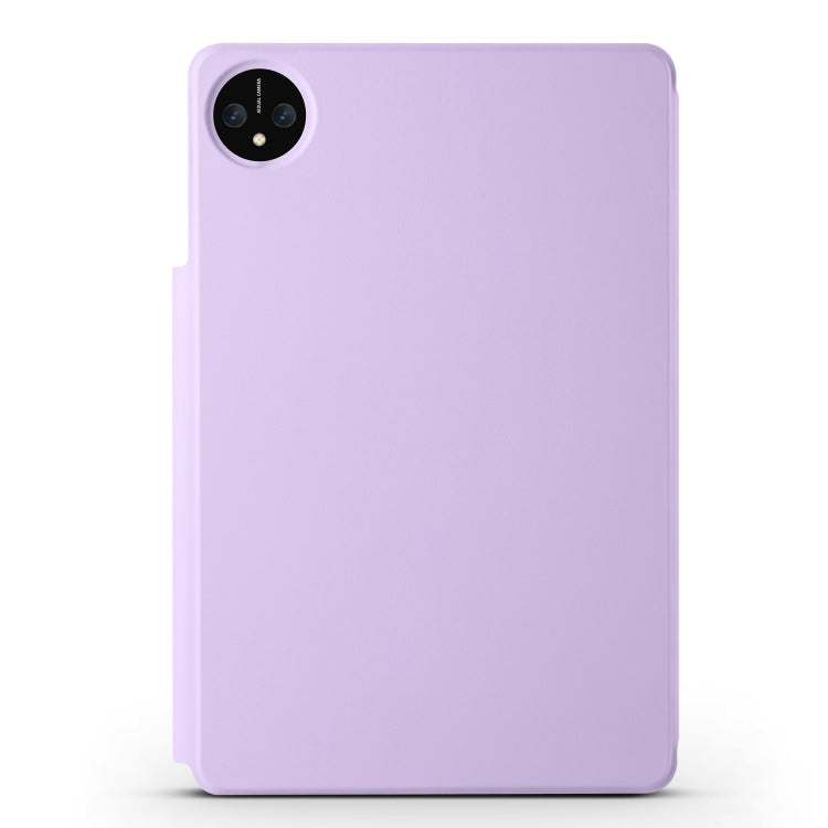 For Honor MagicPad 2 12.3 Fixed Buckle Magnetic Deformation Leather Tablet Case(Taro Purple)