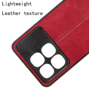 For Redmi K70 Ultra Cow Pattern Sewing Card Bag Phone Case(Red)