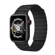 For Apple Watch SE 2023 44mm Magnetic Silicone Watch Band(Black) - Watch Bands by PMc TechLife | Online Shopping South Africa | PMc TechLife | Buy Now Pay Later Mobicred