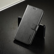 For Samsung Galaxy S25 5G LC.IMEEKE Calf Texture Leather Phone Case(Grey)
