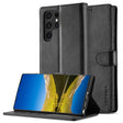 For Samsung Galaxy S25 Ultra 5G LC.IMEEKE Calf Texture Leather Phone Case(Black) - free shipping - PMC Jewellery - Order now!