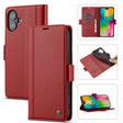 For iPhone 16 Plus LC.IMEEKE Skin-friendly Card Slots Leather Phone Case(Red) - iPhone 16 Plus Cases by LC.IMEEKE | Online Shopping South Africa | PMC TechLife | Buy Now Pay Later Mobicred
