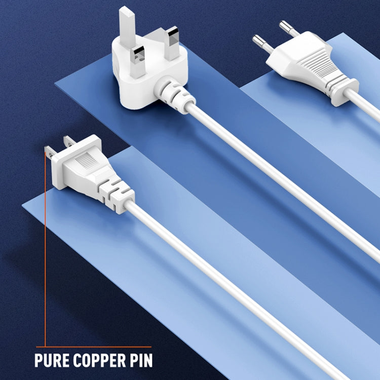 LDNIO A4610C PD65W Dual USB-C / Type-C + Dual USB Fast Charger, Cable Length: 1.5m, Plug Type:US Plug(White)