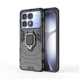 For Redmi K70 Ultra Global Shockproof PC + TPU Holder Phone Case(Black) - free shipping - PMC Jewellery - Order now!
