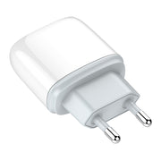 LDNIO Q229 QC3.0 / PD20W USB + Type-C Fast Charger with 1m USB to Micro USB Cable, Plug Type:EU Plug(White)