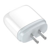 LDNIO Q229 QC3.0 / PD20W USB + Type-C Fast Charger with 1m USB to Micro USB Cable, Plug Type:US Plug(White)