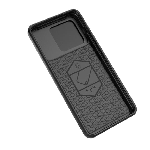For Redmi K70 Ultra Global Sliding Camshield TPU + PC Shockproof Phone Case with Holder(Green)