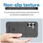 For Samsung Galaxy S25 5G Full Coverage Shockproof TPU Phone Case(Black)