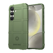 For Samsung Galaxy S25 5G Full Coverage Shockproof TPU Phone Case(Green)