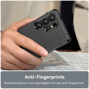 For Samsung Galaxy S25 Ultra 5G Full Coverage Shockproof TPU Phone Case(Black)