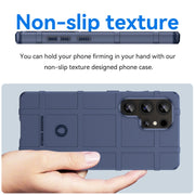 For Samsung Galaxy S25 Ultra 5G Full Coverage Shockproof TPU Phone Case(Blue)