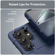 For Samsung Galaxy S25 Ultra 5G Full Coverage Shockproof TPU Phone Case(Blue)