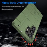 For Samsung Galaxy S25 Ultra 5G Full Coverage Shockproof TPU Phone Case(Green)