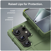 For Samsung Galaxy S25 Ultra 5G Full Coverage Shockproof TPU Phone Case(Green)