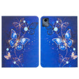 For Lenovo Tab M11 / Xiaoxin Pad 11 2024 Colored Drawing Leather Tablet Case(Purple Butterfly) - Lenovo by PMC Jewellery | Online Shopping South Africa | PMC Jewellery | Buy Now Pay Later Mobicred