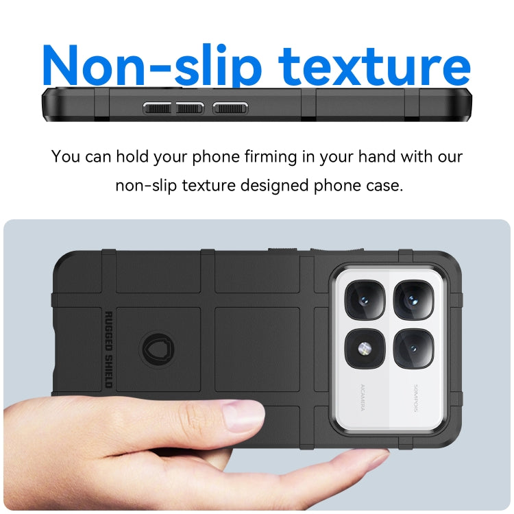 For Redmi K70 Ultra Full Coverage Shockproof TPU Phone Case(Black)