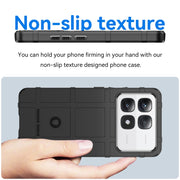 For Redmi K70 Ultra Full Coverage Shockproof TPU Phone Case(Black)