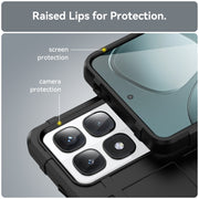 For Redmi K70 Ultra Full Coverage Shockproof TPU Phone Case(Black)