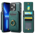 For iPhone 13 Pro Max DG.MING K1 MagSafe Detachable Wallet RFID Back Cover Phone Case(Green) - iPhone 13 Pro Max Cases by DG.MING | Online Shopping South Africa | PMC TechLife | Buy Now Pay Later Mobicred