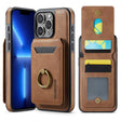 For iPhone 13 Pro DG.MING K1 MagSafe Detachable Wallet RFID Back Cover Phone Case(Brown) - iPhone 13 Pro Cases by DG.MING | Online Shopping South Africa | PMC TechLife | Buy Now Pay Later Mobicred