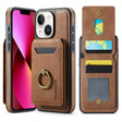For iPhone 13 DG.MING K1 MagSafe Detachable Wallet RFID Back Cover Phone Case(Brown) - iPhone 13 Cases by DG.MING | Online Shopping South Africa | PMC TechLife | Buy Now Pay Later Mobicred