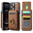 For iPhone 12 Pro Max DG.MING K1 MagSafe Detachable Wallet RFID Back Cover Phone Case(Brown) - free shipping - PMC TechLife - Order now!