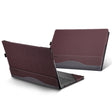 For MicroSoft Surface Laptop 15 inch Leather Laptop Shockproof Protective Case(Wine Red) - Screen & Keyboard Cover by PMC TechLife | Online Shopping South Africa | PMC TechLife | Buy Now Pay Later Mobicred