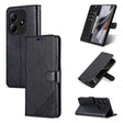 For Redmi Note 14 5G AZNS Sheepskin Texture Flip Leather Phone Case(Black) - Note 14 Cases by AZNS | Online Shopping South Africa | PMC Jewellery | Buy Now Pay Later Mobicred