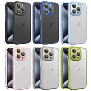 For iPhone 16 Plus Side Cooling Skin Feel Frosted Phone Case(Pink)