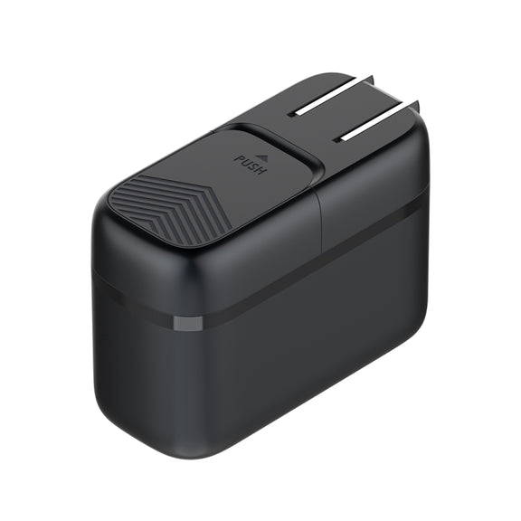 LDNIO Q366 65W USB + Dual Type-C Port Charger with 1m USB-C / Type-C to USB-C / Type-C Data Cable, Plug Type:US Plug(Black)