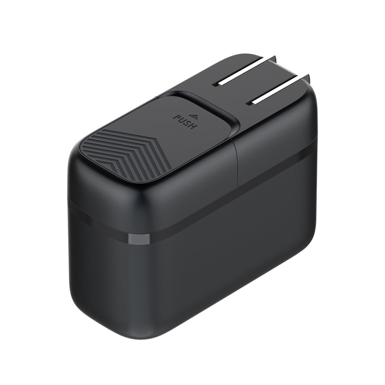 LDNIO Q366 65W USB + Dual Type-C Port Charger with 1m USB-C / Type-C to USB-C / Type-C Data Cable, Plug Type:US Plug(Black)